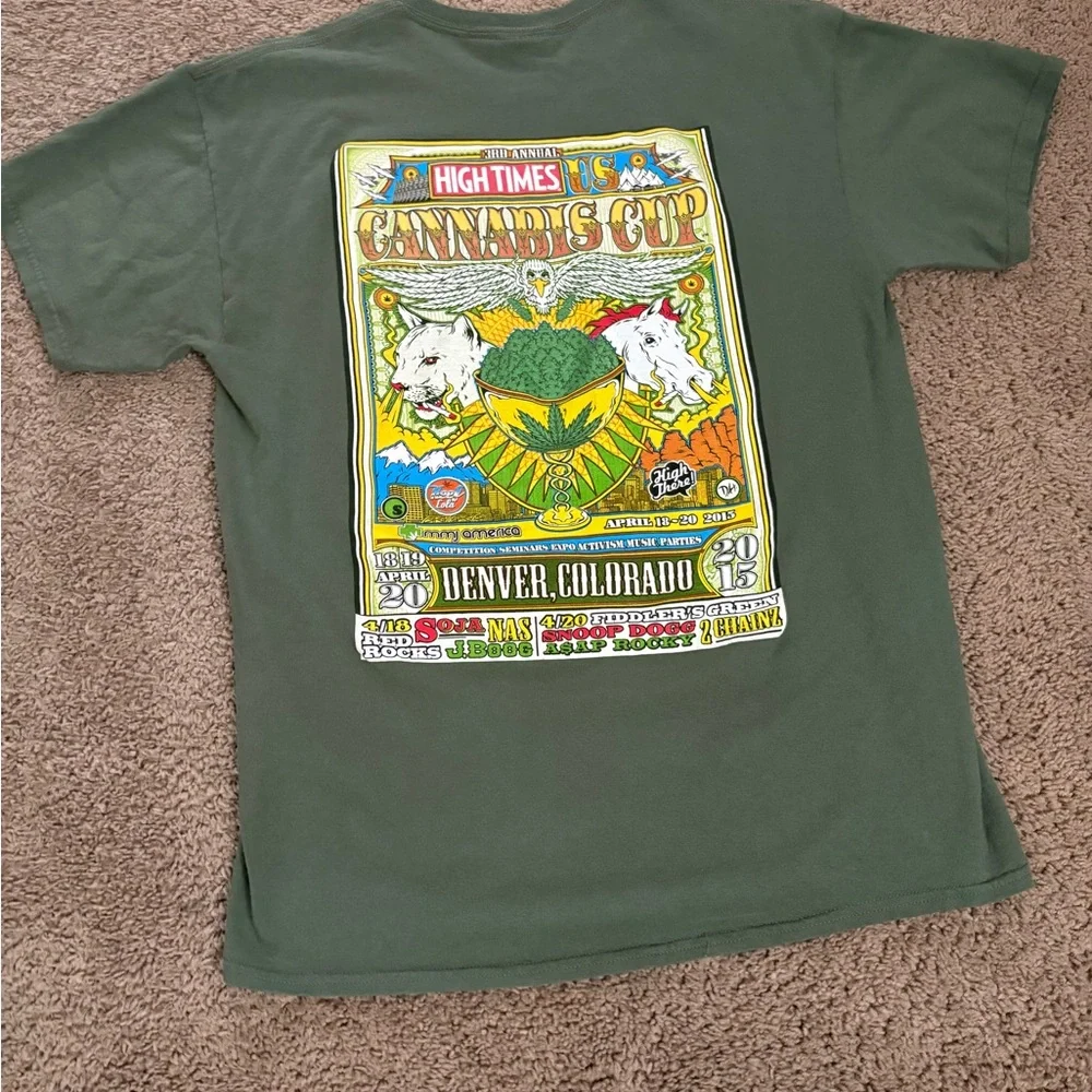 Green Graphic T-Shirt - Picture 2 of 2